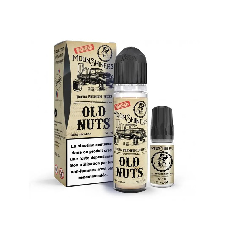 Kit Easy2Shake Old Nuts - Moonshiners 60ml Le French Liquide