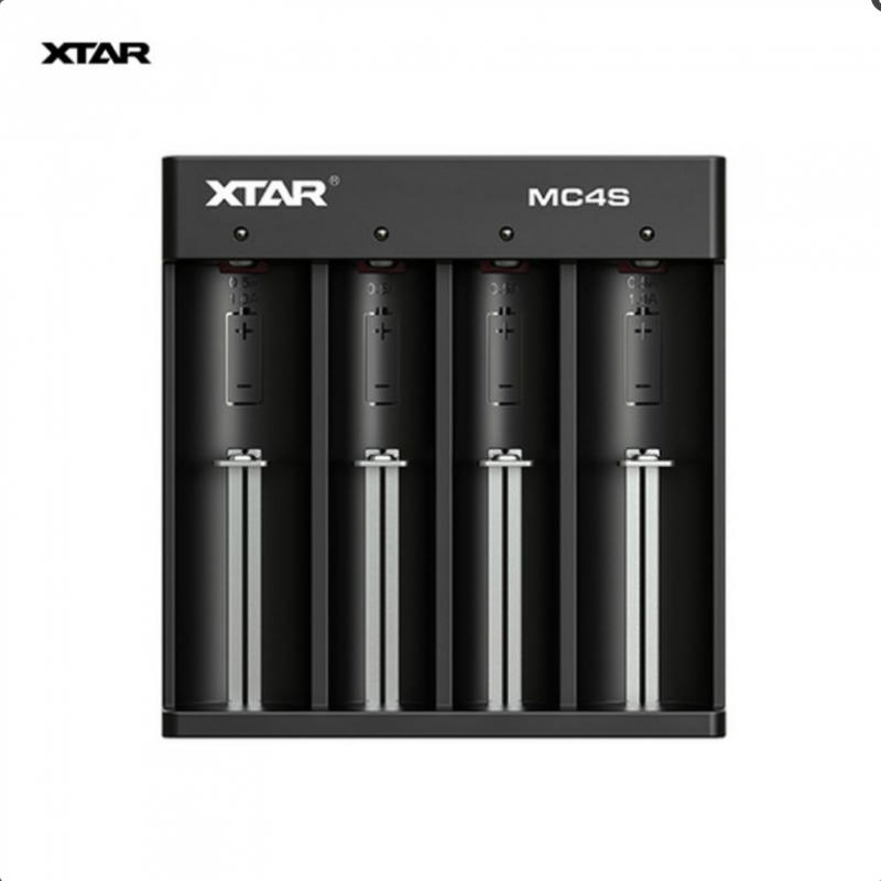 Chargeur d'accus MC4S Xtar