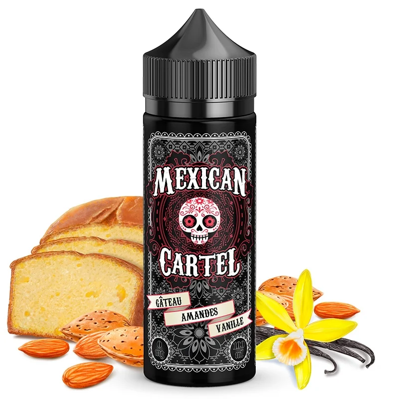 Mexican Cartel - Gâteau amandes vanille 100ml 0mg