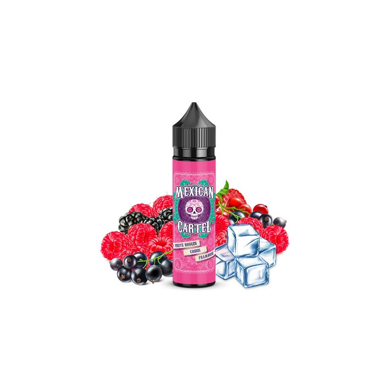 Mexican Cartel - Fruits rouges Cassis Framboise 50ml 0mg