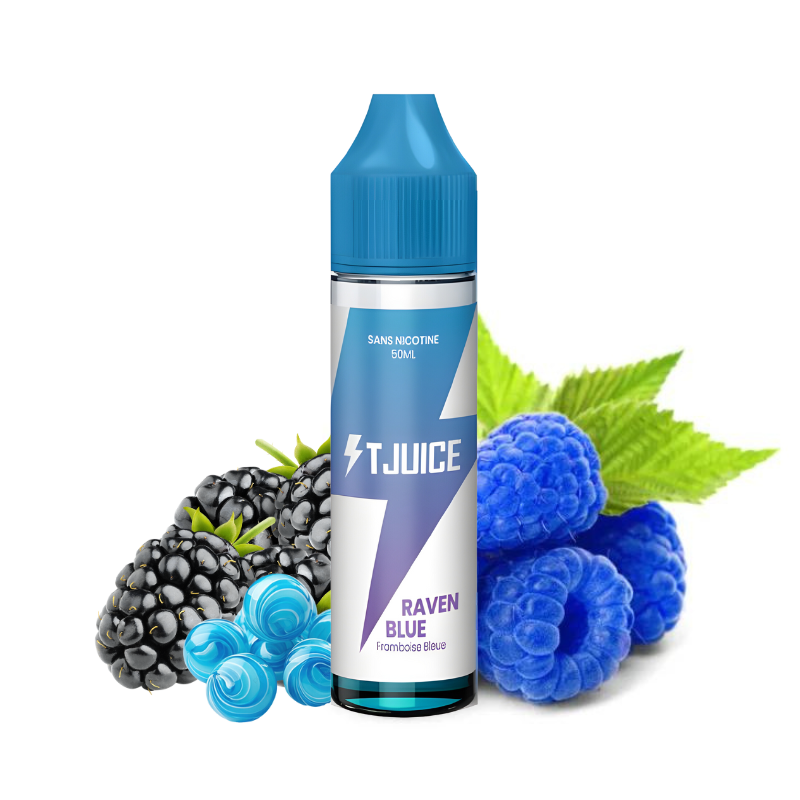 Raven Blue 50ml 0mg T-juice