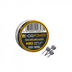 E-CIG POWER - Ni80 Triple...