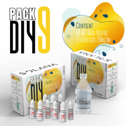 Pack Diy 200ml 50/50 Solana 9mg